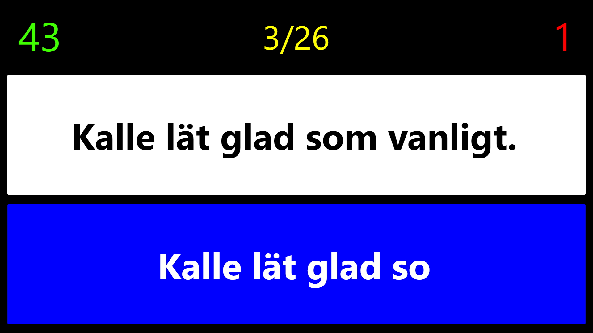 Övning
