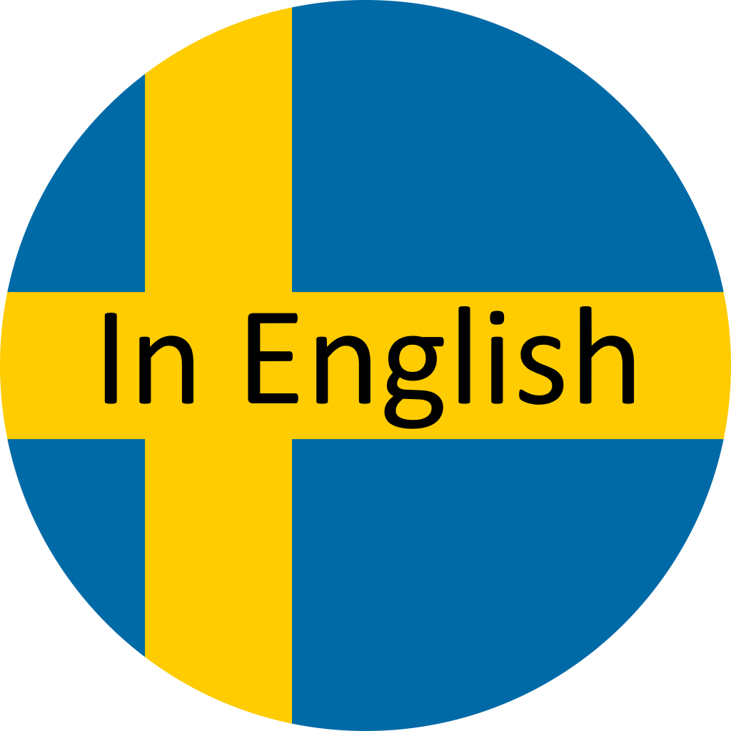 English version for Swedish keyboards